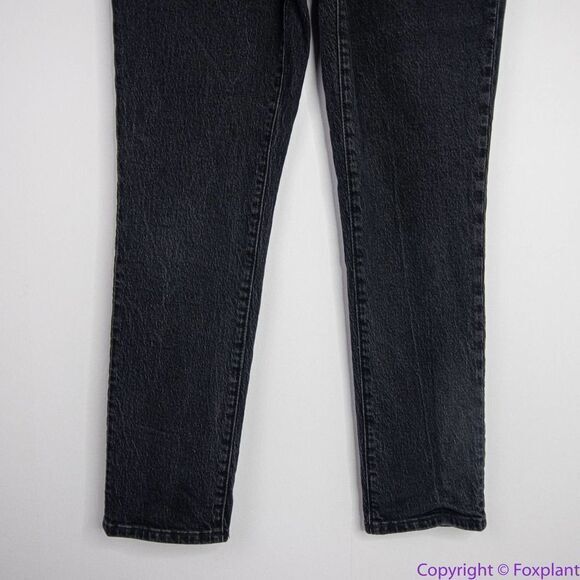 Madewell The Mid-Rise Perfect Vintage Jeans Clean Black Wash, 25 - Picture 4 of 15